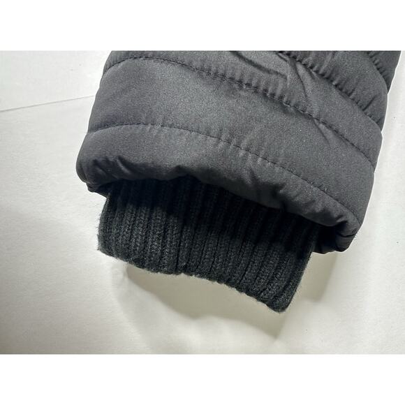 Kensie Outerwear Black Long Puffer Coat W/ Oversized Hood SZ XL *No Belt* - Picture 13 of 16